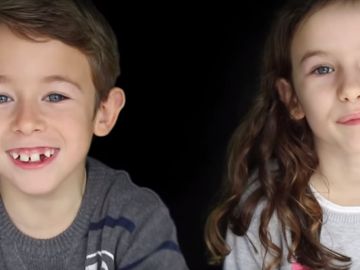Marc y Paula, los niños protagonistas del documental Marc y Paula, los niños protagonistas del documental