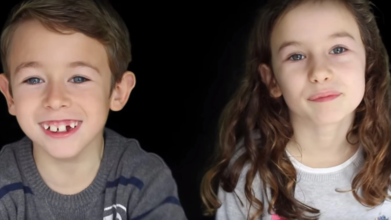 Marc y Paula, los niños protagonistas del documental