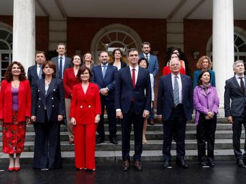 Foto de familia del Gobierno de Pedro Sánchez Foto de familia del Gobierno de Pedro Sánchez
