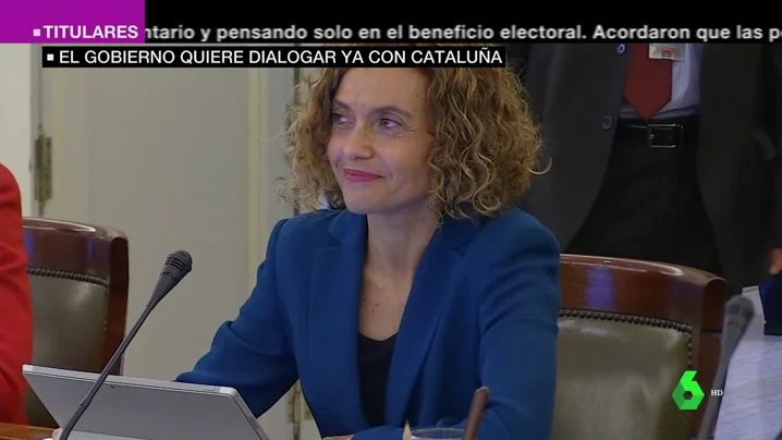 Meritxell Batet: "Torra sabe que nuestra mano está tendida para dialogar, pero con unos límites claros"