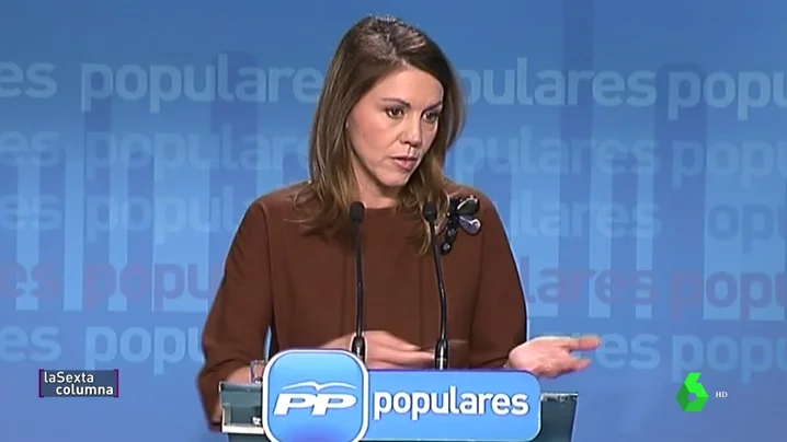 Empezó con Aguirre, se lio con el finiquito en diferido y acabó en Defensa: los altibajos de Cospedal en el PP Empezó con Aguirre, se lio con el finiquito en diferido y acabó en Defensa: los altibajos de Cospedal en el PP