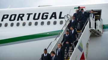 Portugal llega a Rusia