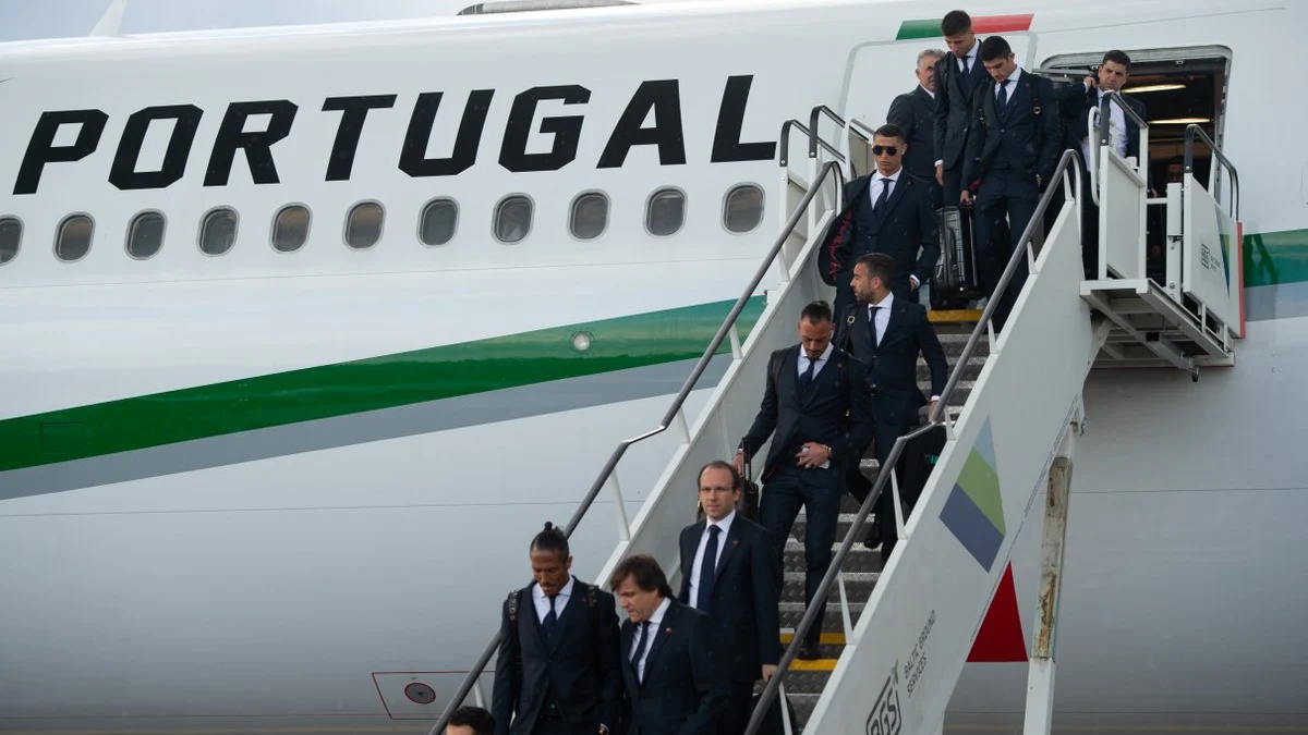 Portugal llega a Rusia