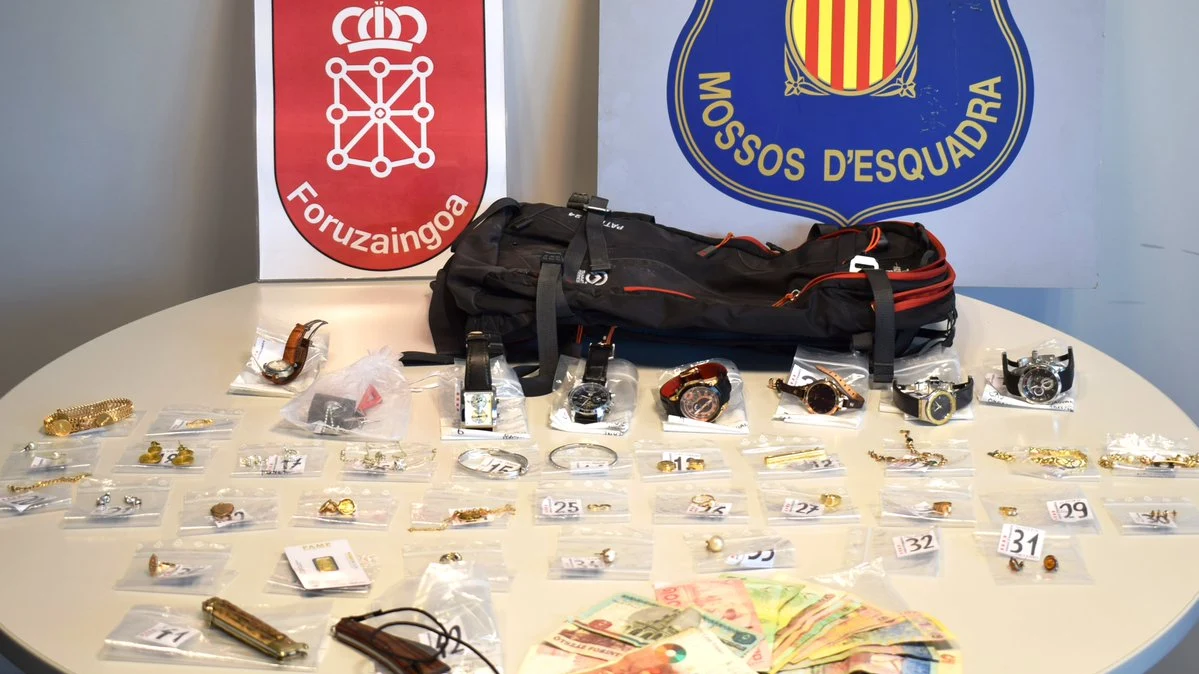 Imagen decida por la Policía Foral de Navarra