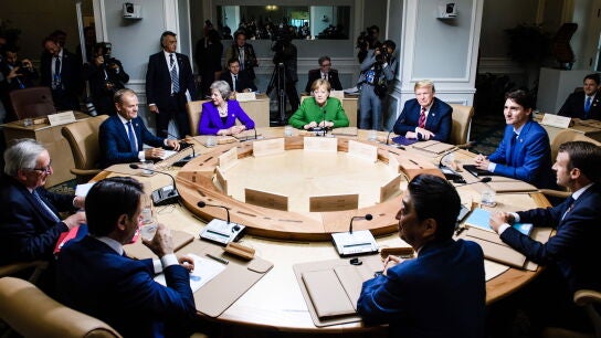 Reuni&oacute;n de la cumbre G-7 en Canad&aacute;