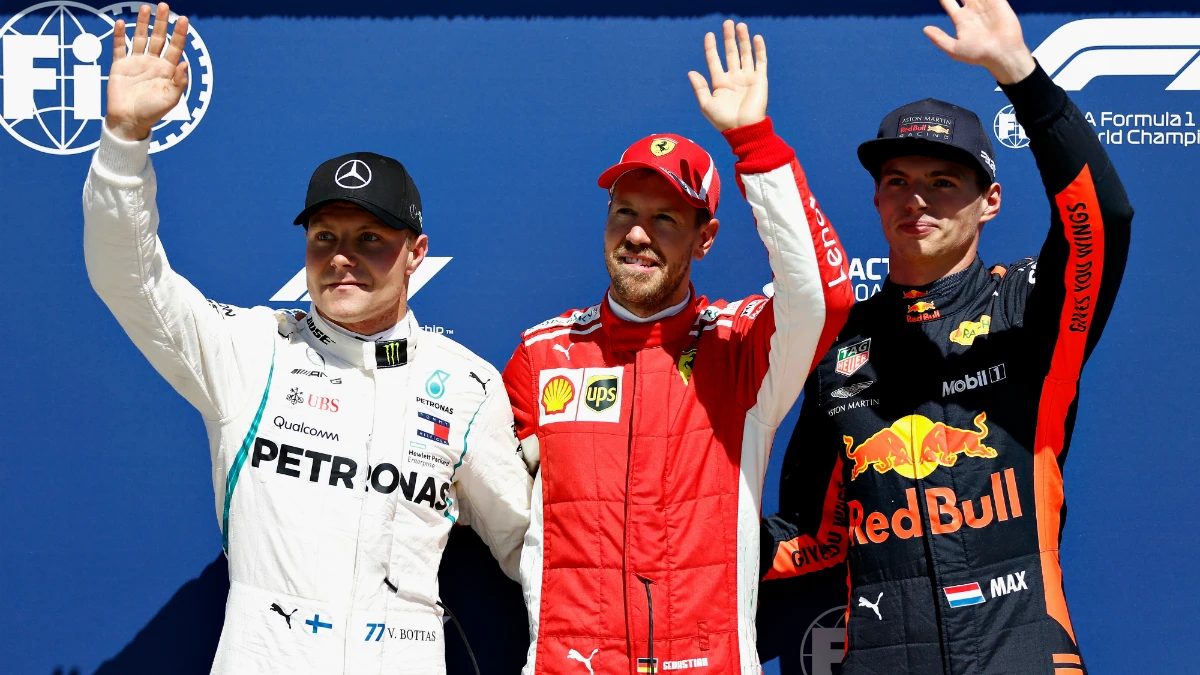 Vettel, Bottas y Verstappen, los más rápidos de la Q3 de Canadá