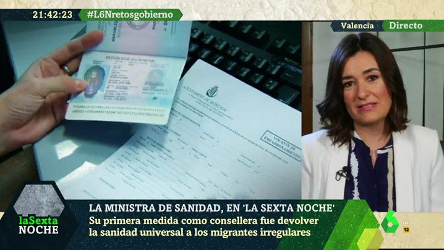 Carmen Montón, ministra de Sanidad Carmen Montón, ministra de Sanidad