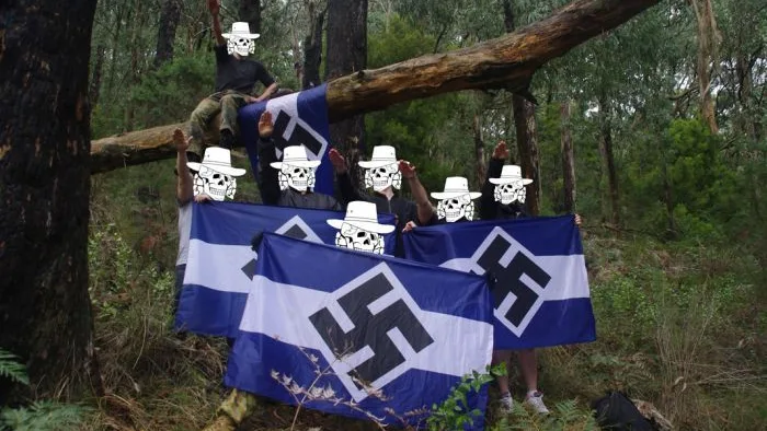 Un grupo de los neonazis de Antipodean Resistance 