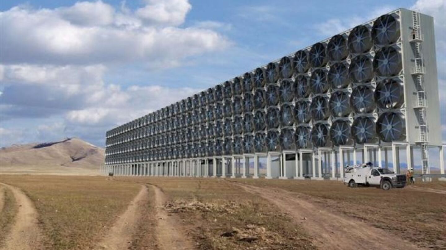 Convertir el CO2 en combustible a trav&eacute;s de un sistema compuesto por 'ventiladores'