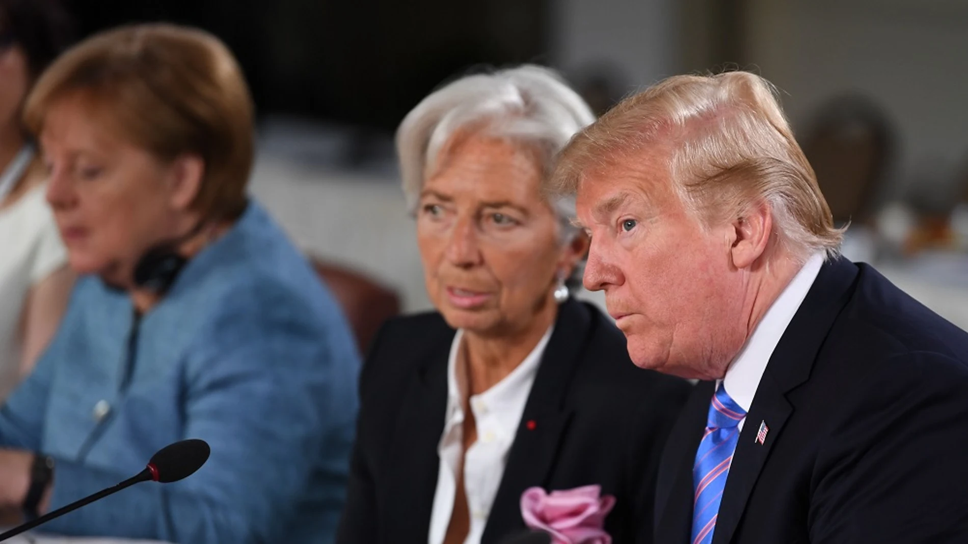 Representantes en la cumbre del G7