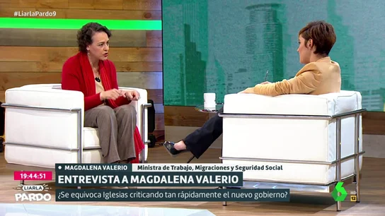 Magdalena Valerio con Cristina Pardo Magdalena Valerio con Cristina Pardo
