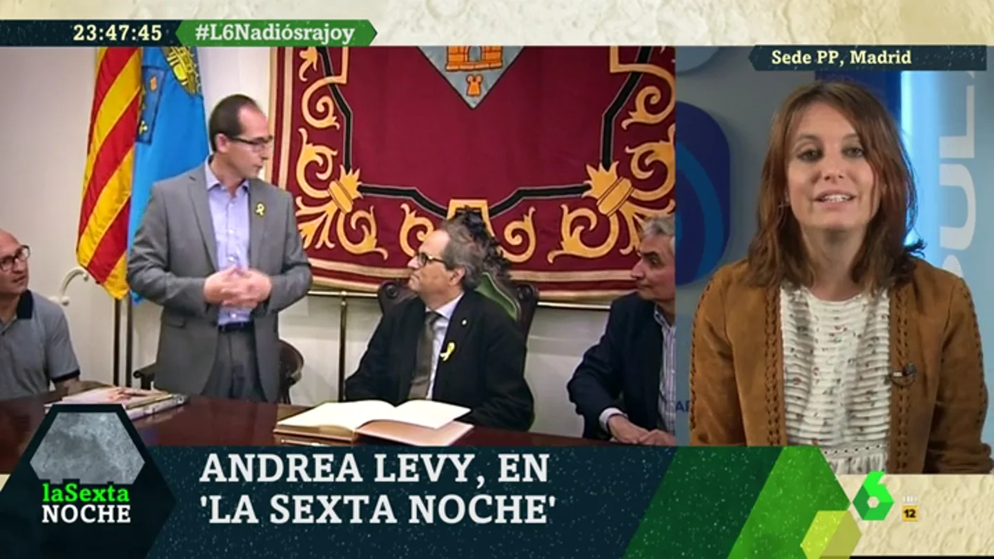 Andrea Levy en laSexta Noche Andrea Levy en laSexta Noche