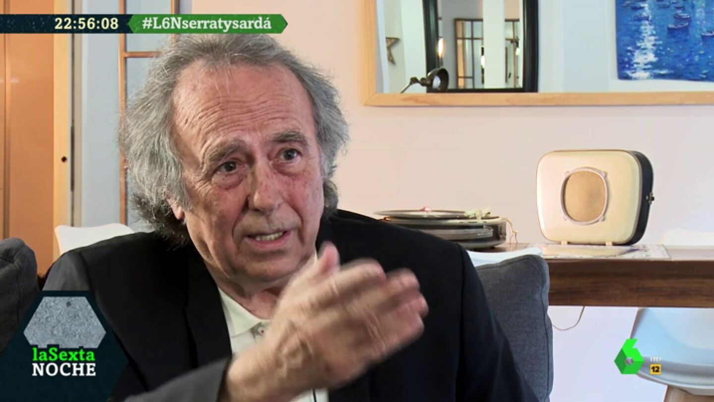 El rotundo alegato vital de Joan Manuel Serrat frente adversidades como el c&aacute;ncer