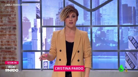 La reflexi&oacute;n de Cristina Pardo sobre la corrupci&oacute;n: "Por primera vez en mucho tiempo un pol&iacute;tico dice la verdad (y es Rajoy), 'que alguien pare, co&ntilde;o'"