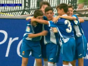 El Espanyol se clasifica para la final de LaLiga Promises tras golear al JEF United El Espanyol se clasifica para la final de LaLiga Promises tras golear al JEF United