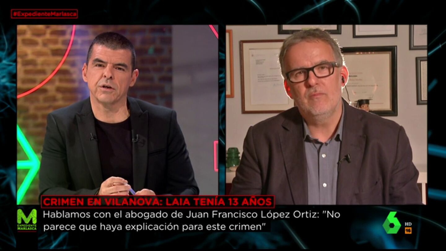 &Aacute;lex Zarag&uuml;eta, abogado de Juan Francisco L&oacute;pez Ortiz, presunto asesino de Laia