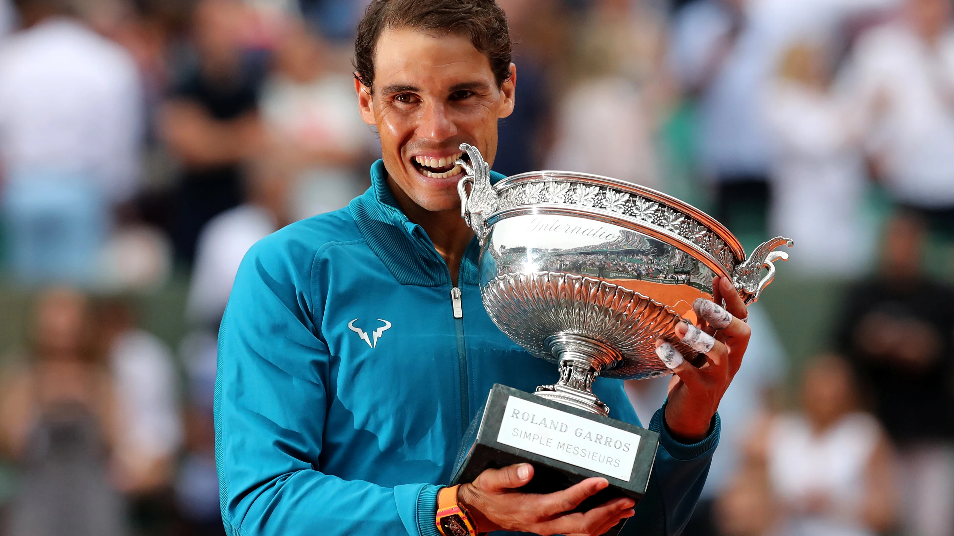 Rafa Nadal 'muerde' su undécima Copa de los Mosqueteros