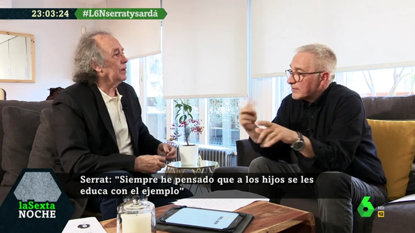 Joan Manuel Serrat: "Hasta que los viejos y las mujeres no han salido a la calle, la protesta en este país ha sido un desastre" Joan Manuel Serrat: "Hasta que los viejos y las mujeres no han salido a la calle, la protesta en este país ha sido un desastre"