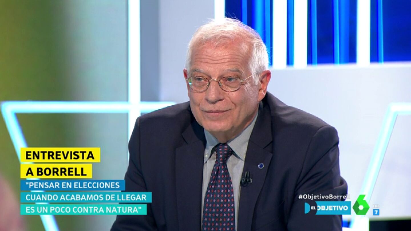 Josep Borrell, ministro de Exteriores, UE y Cooperaci&oacute;n