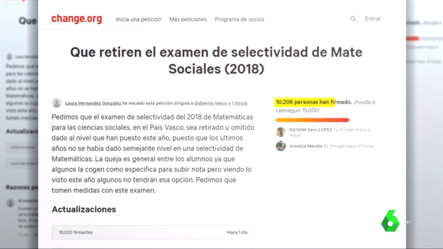 Fragmento de la petici&oacute;n