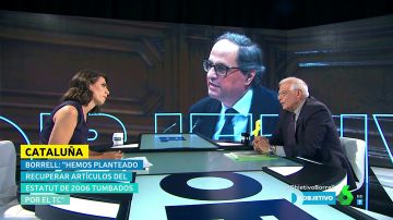 Josep Borrell con Ana Pastor