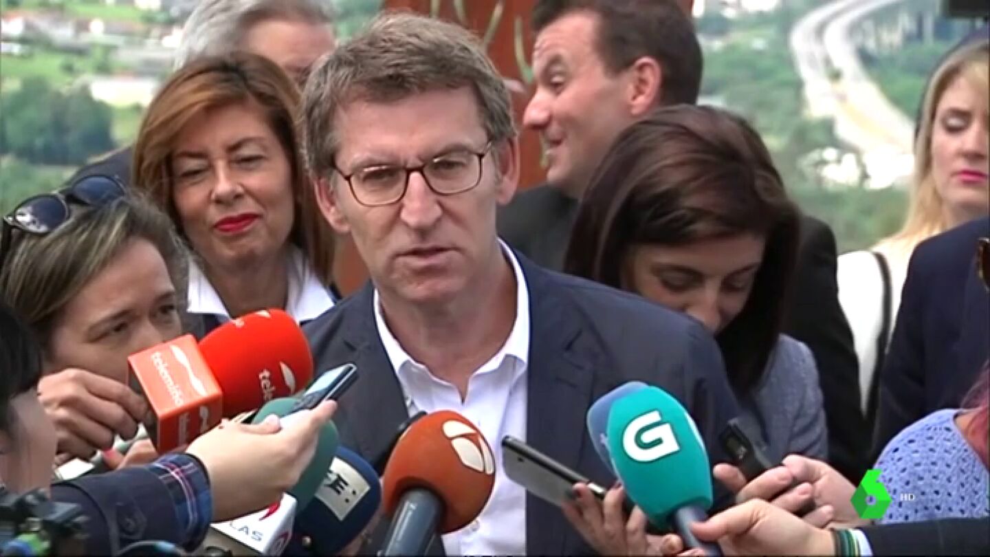 El presidente de la Xunta, N&uacute;&ntilde;ez Feij&oacute;o
