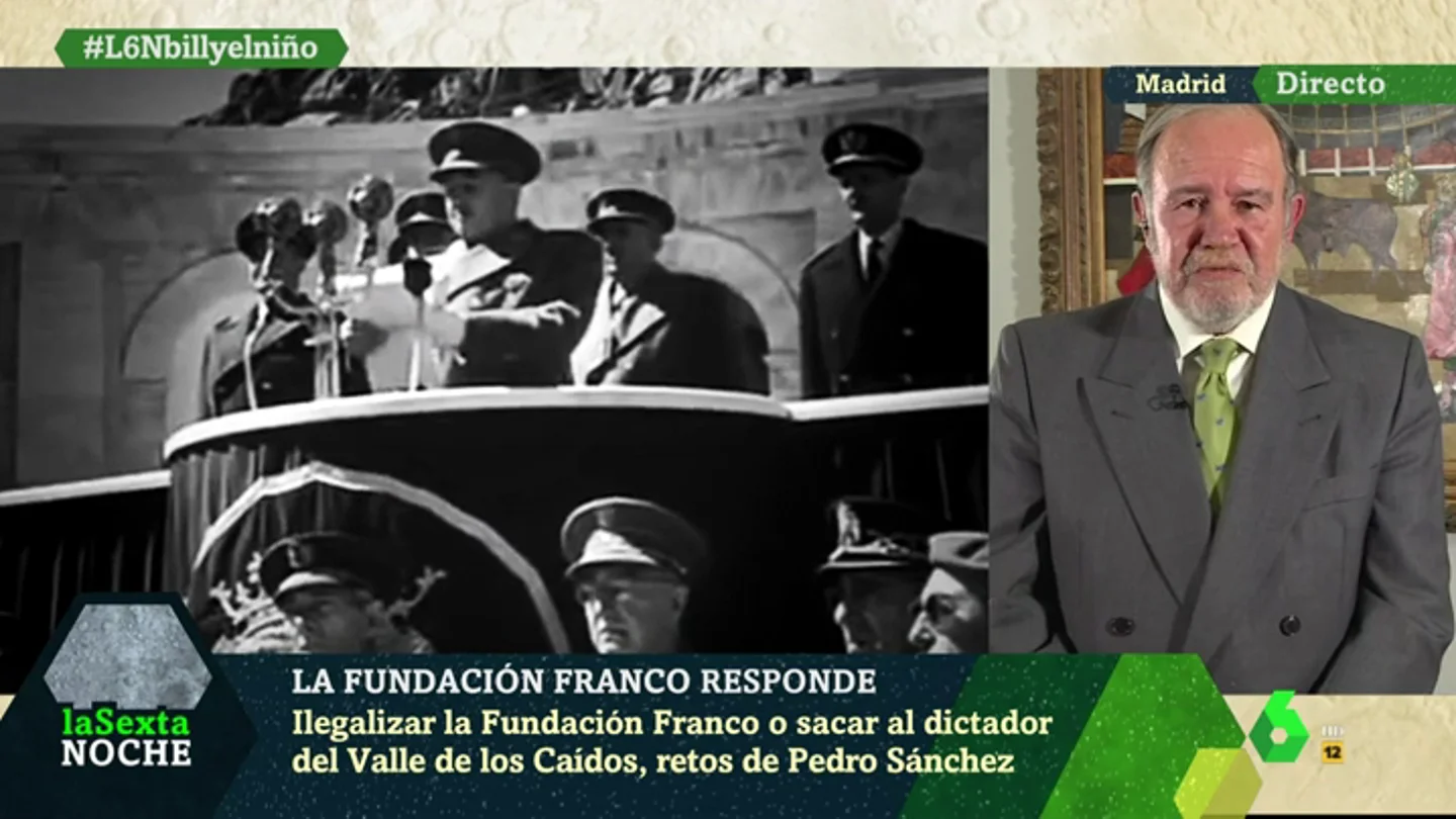 Juan Chicharro, presidente de la fundación Francisco Franco Juan Chicharro, presidente de la fundación Francisco Franco