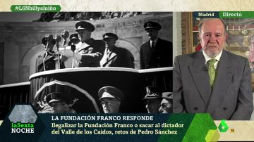 Juan Chicharro, presidente de la fundación Francisco Franco