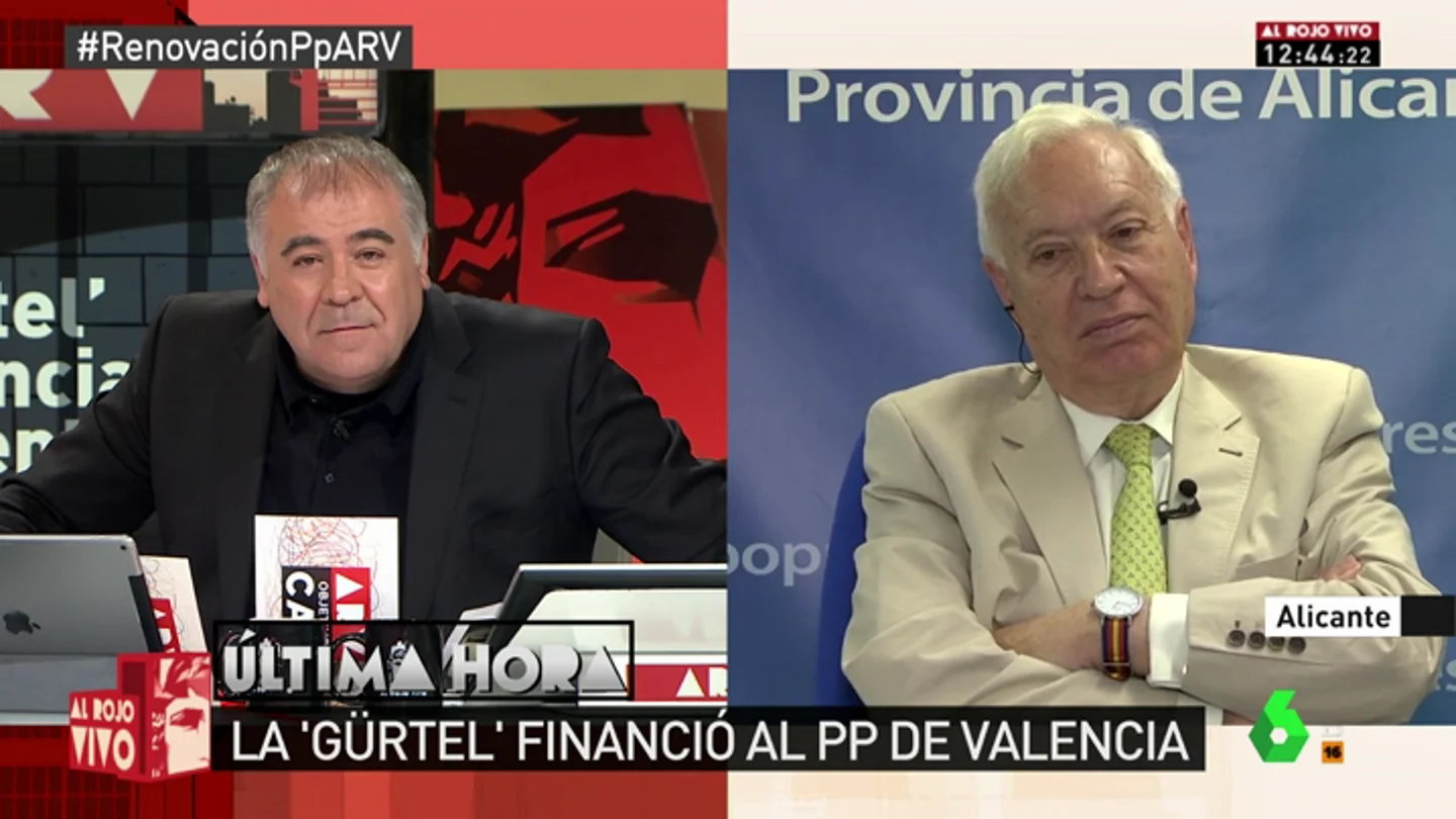García-Margallo: "Combatiré los programas que me parezcan perjudiciales para mi partido y mi país" García-Margallo: "Combatiré los programas que me parezcan perjudiciales para mi partido y mi país"