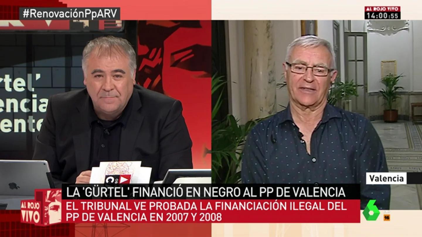 Joan Ribó: "El PP iba a las elecciones dopado y haciendo trampa. Usa el dinero público para sus intereses" Joan Ribó: "El PP iba a las elecciones dopado y haciendo trampa. Usa el dinero público para sus intereses"