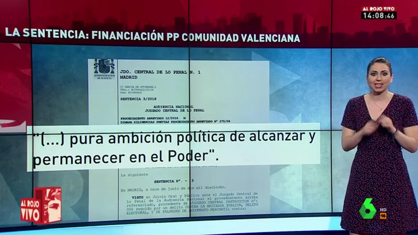 Estas son las frases más destacadas e impactantes que deja la sentencia al PP de Valencia por la trama Gürtel Estas son las frases más destacadas e impactantes que deja la sentencia al PP de Valencia por la trama Gürtel