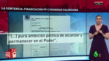 Estas son las frases más destacadas e impactantes que deja la sentencia al PP de Valencia por la trama Gürtel