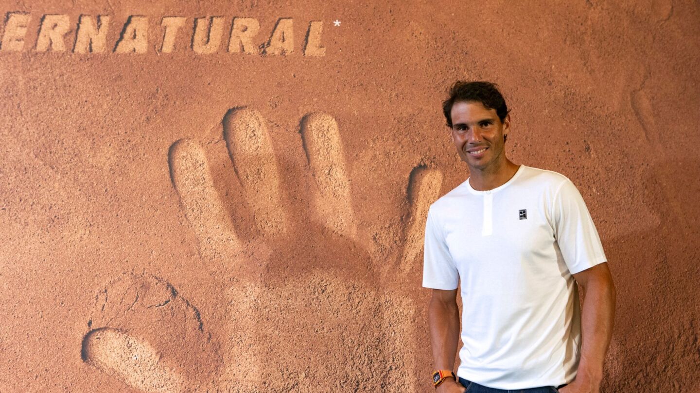 El tenista Rafael Nadal