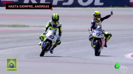 Andreas P&eacute;rez no pudo vencer en la carrera de su vida