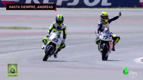 Andreas Pérez no pudo vencer en la carrera de su vida Andreas Pérez no pudo vencer en la carrera de su vida