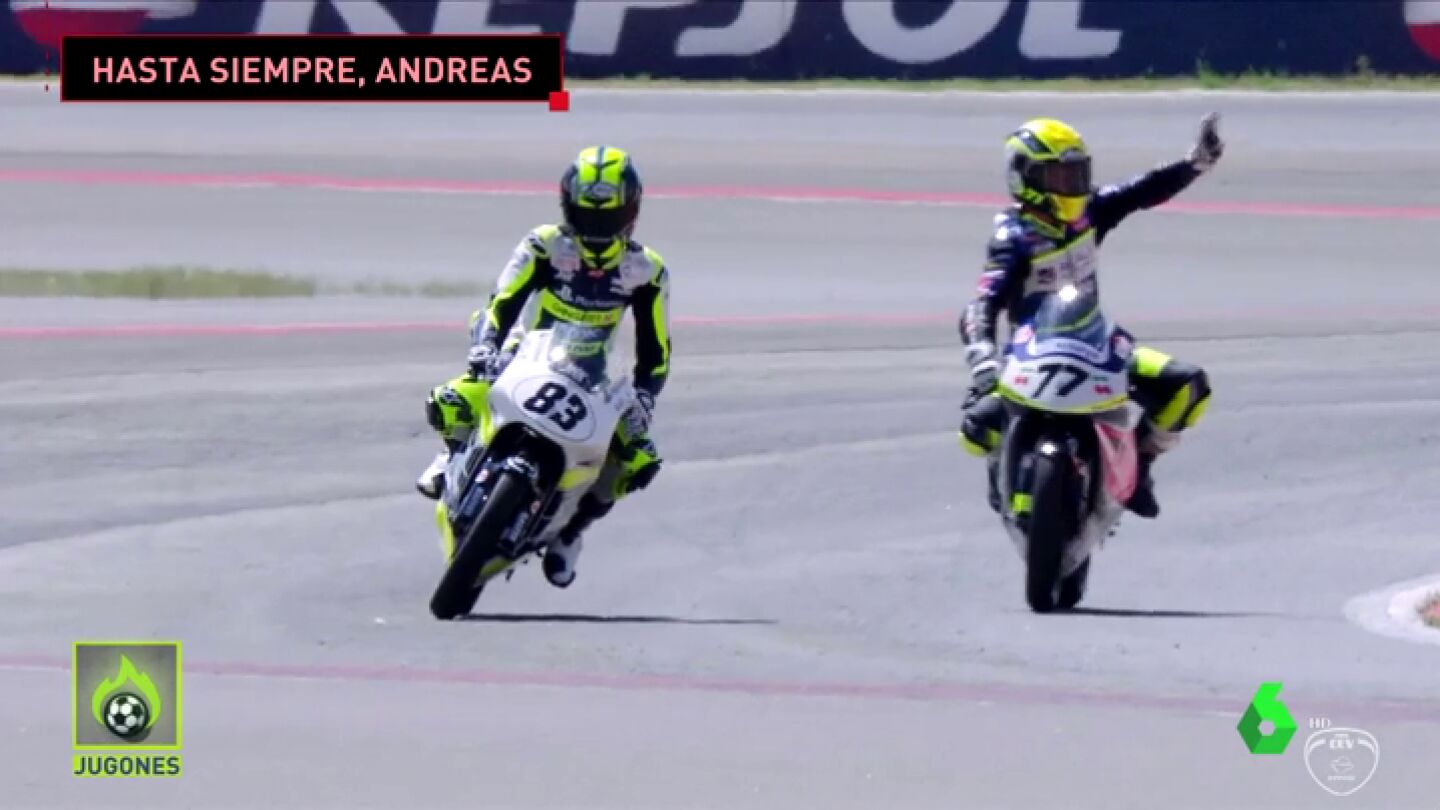 Andreas P&eacute;rez no pudo vencer en la carrera de su vida