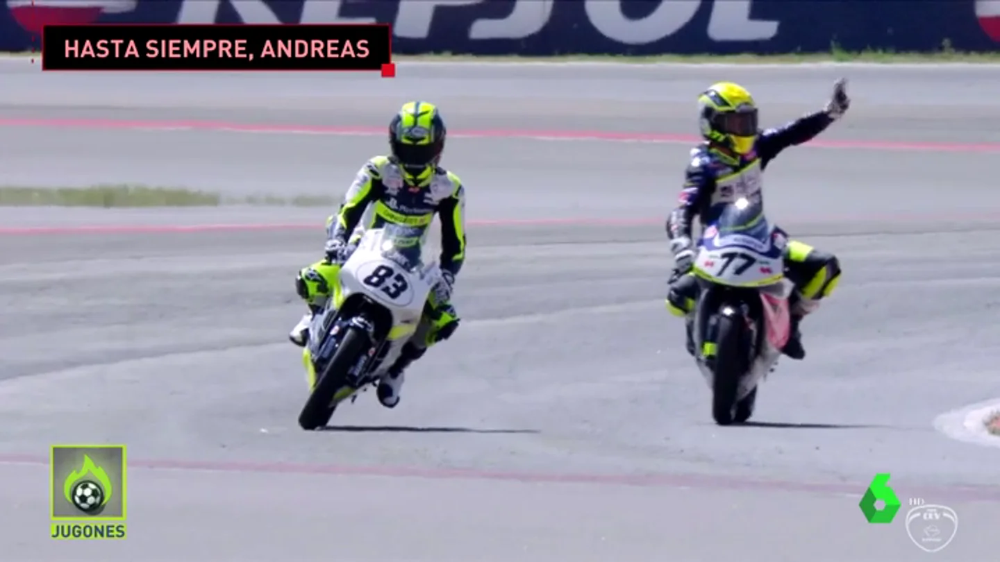 Andreas Pérez no pudo vencer en la carrera de su vida Andreas Pérez no pudo vencer en la carrera de su vida