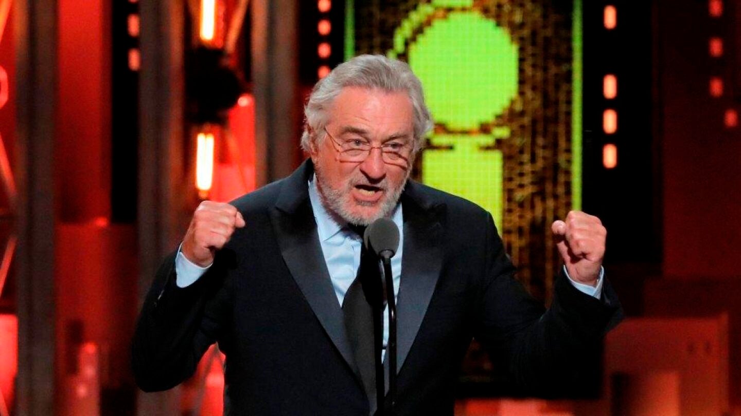Robert de Niro, en la gala de los premios Tony
