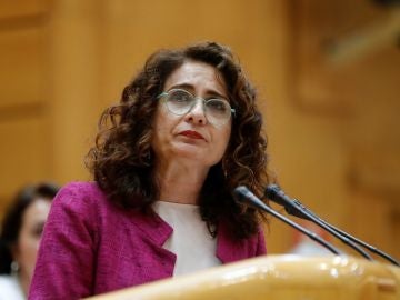 La ministra de Hacienda, María Jesús Montero La ministra de Hacienda, María Jesús Montero