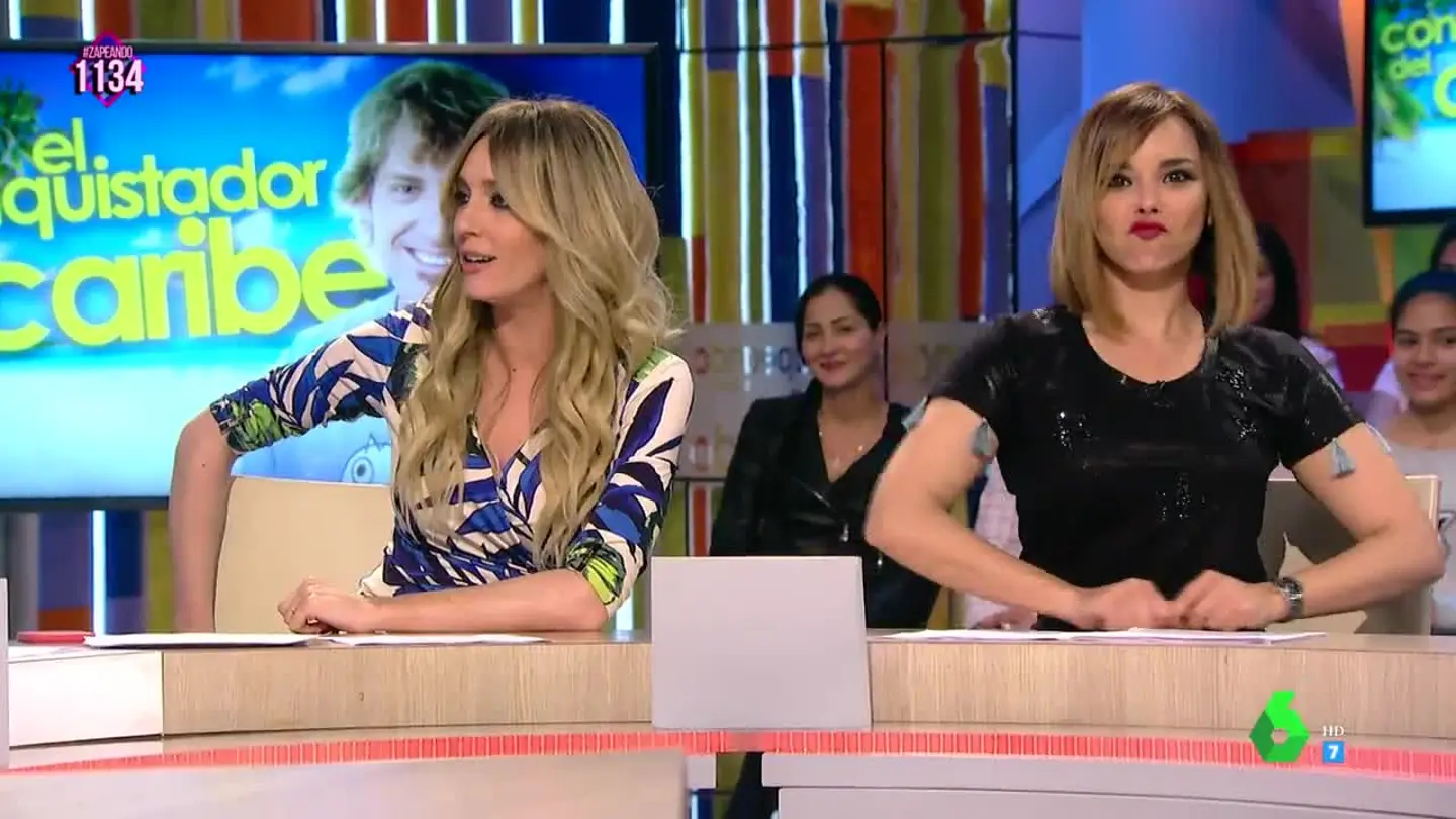 La 'impecable' imitación de Anna Simon del acento de Julian Iantzi La 'impecable' imitación de Anna Simon del acento de Julian Iantzi