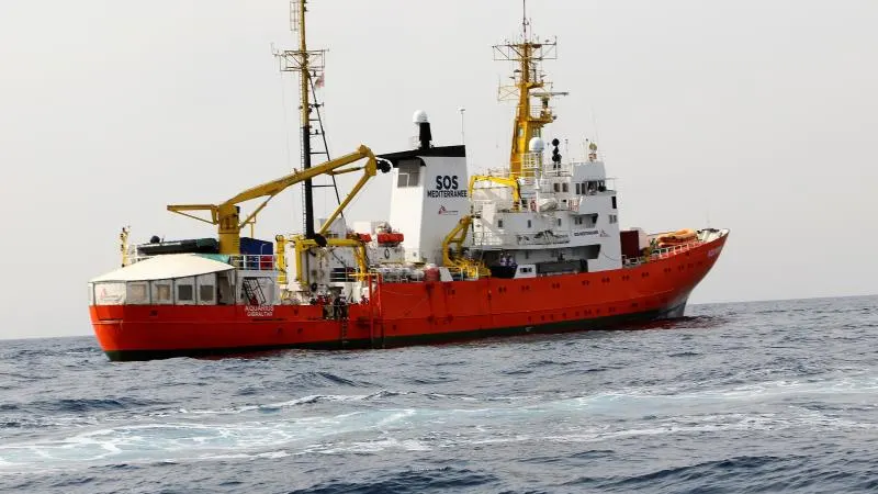 Imagen de archivo del barco 'Aquarius'