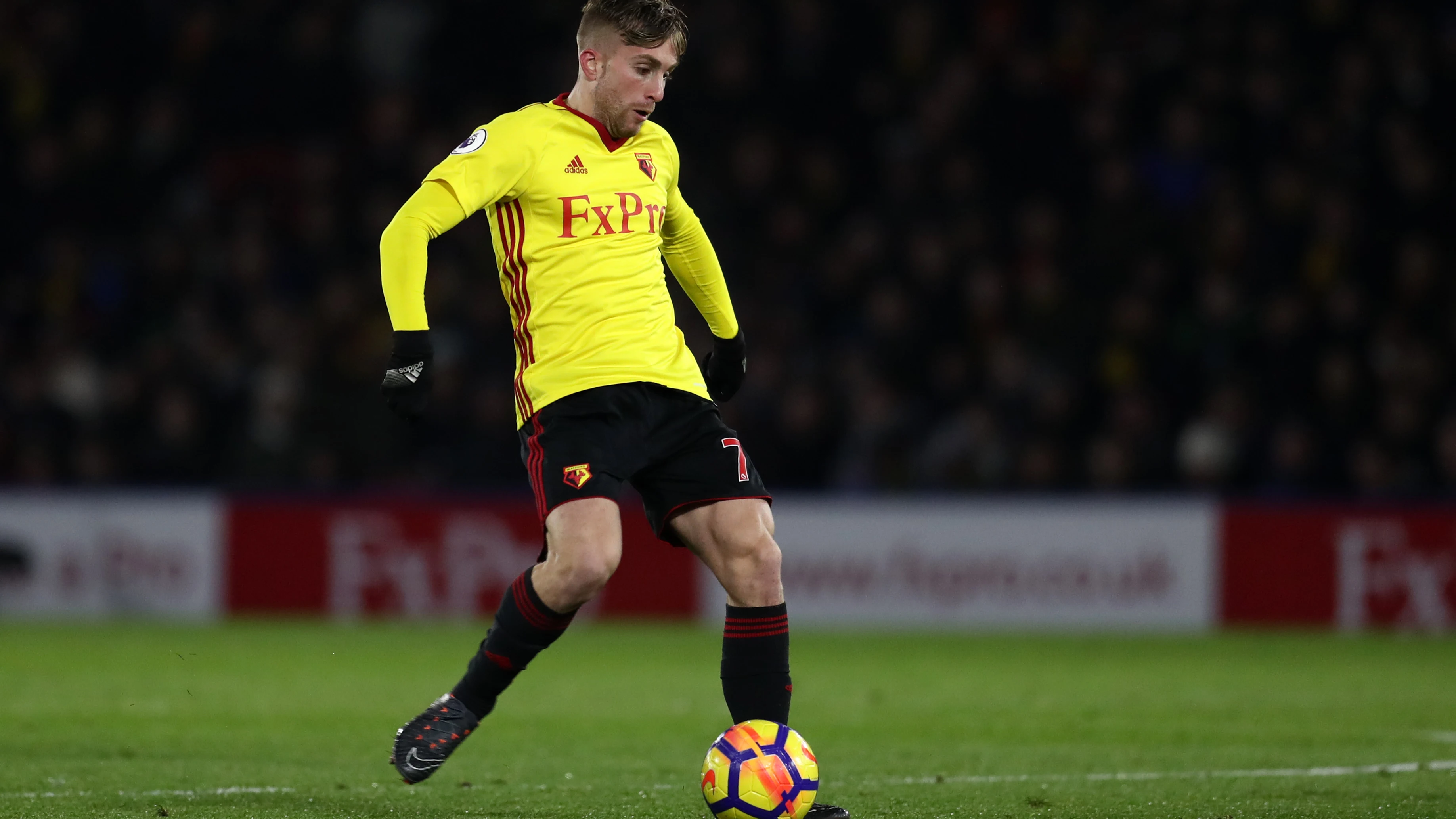 Deulofeu, en un partido del Watford