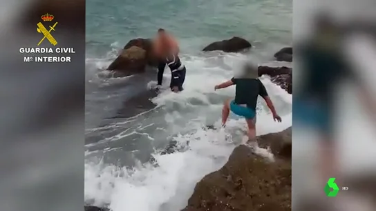 Rescate de migrantes en Tarifa Rescate de migrantes en Tarifa