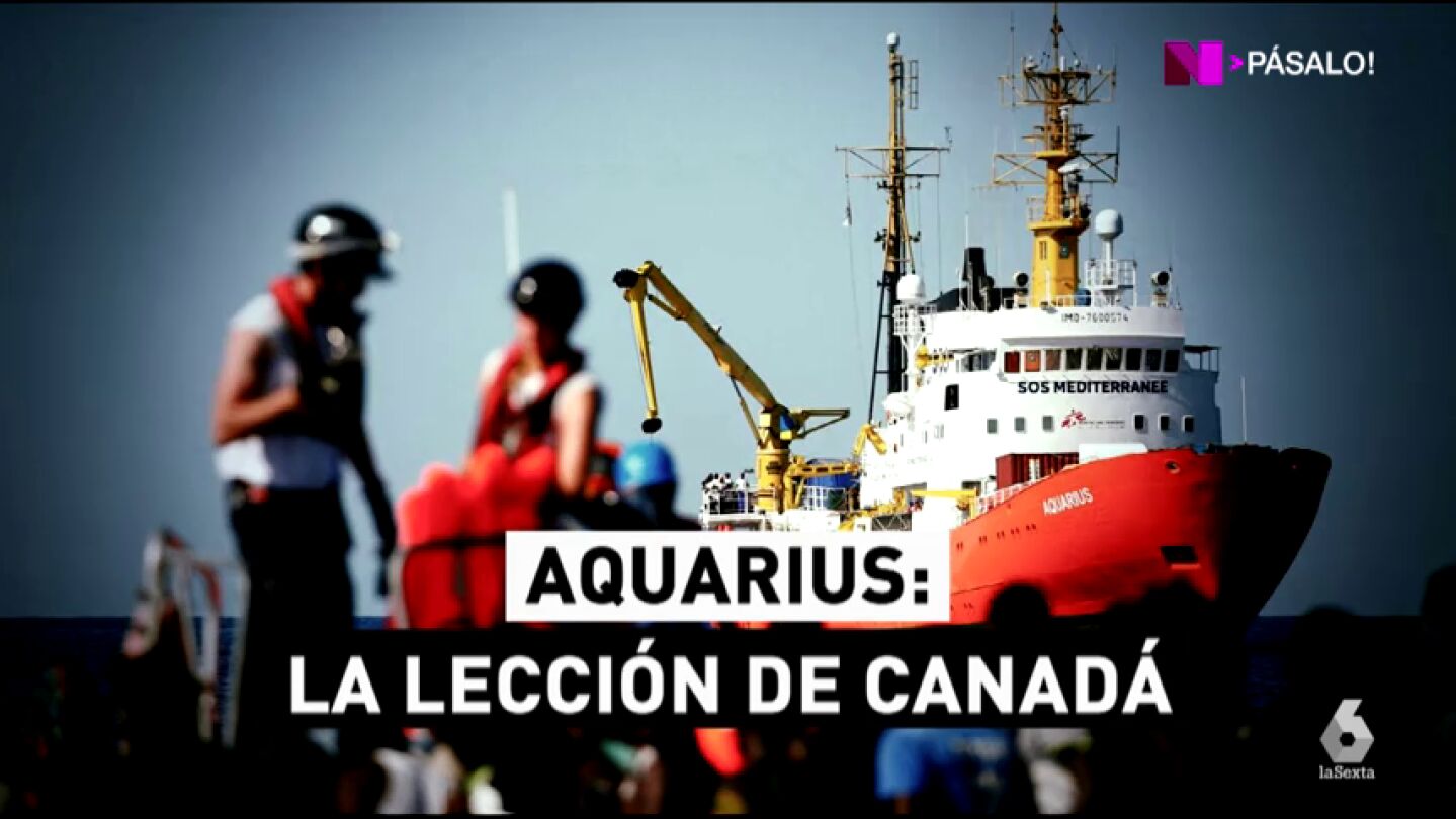 &iquest;Qu&eacute; hacemos con los 629 migrantes del Aquarius?: Canad&aacute; tiene la soluci&oacute;n