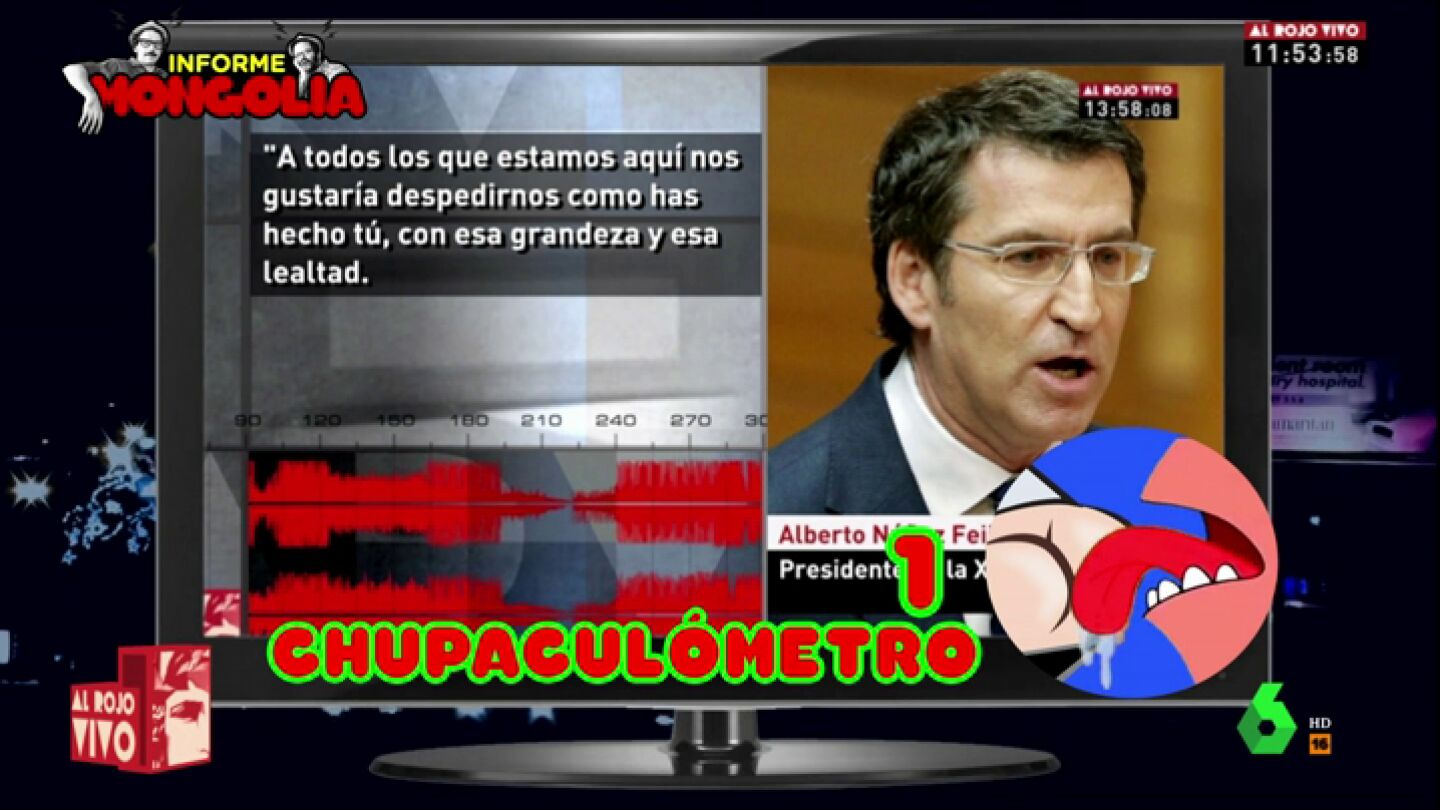 Mongolia presenta el 'chupacul&oacute;metro', el nuevo gadget de Al Rojo Vivo: &iquest;cu&aacute;ntas veces "le chupan el culo a Rajoy en el PP"?