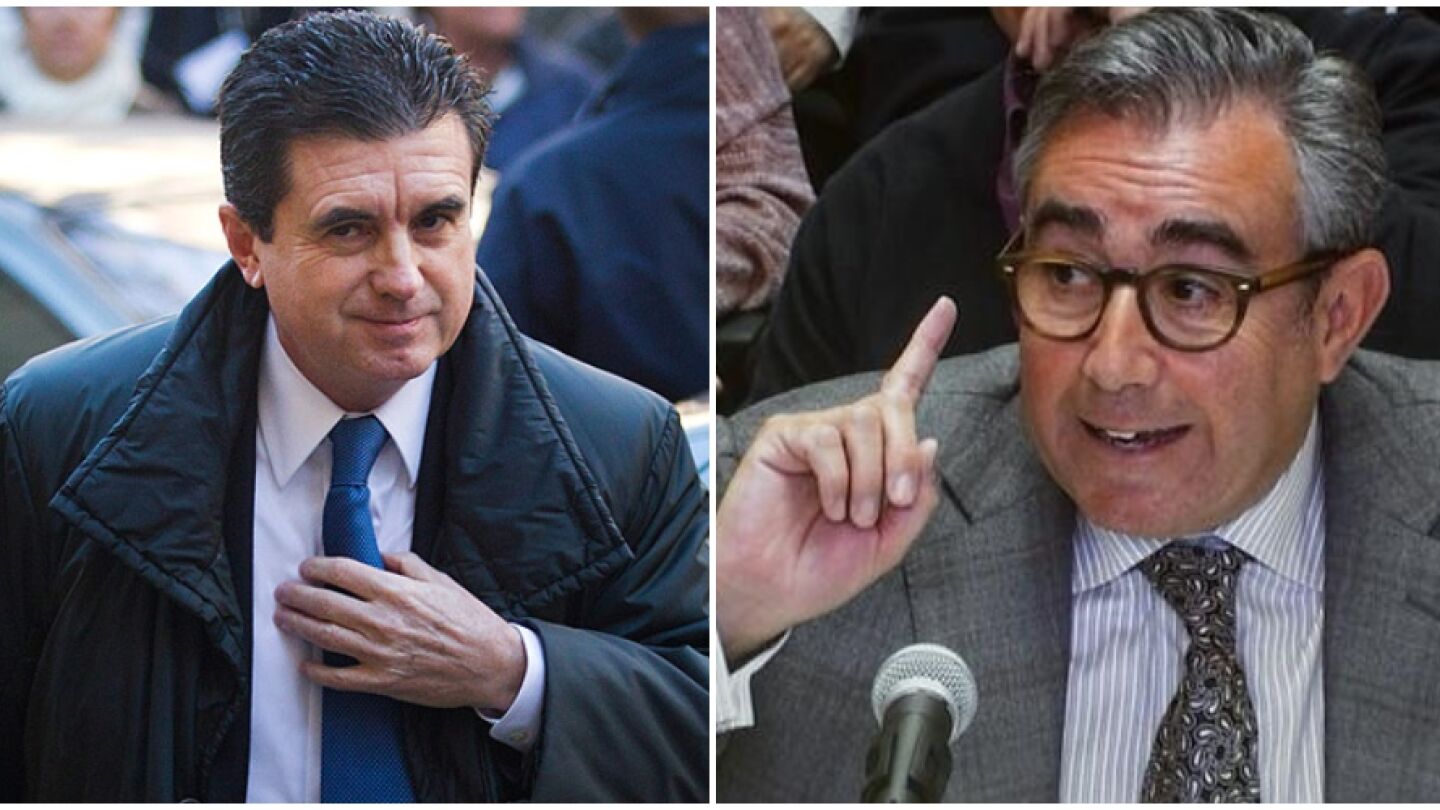 Jaume Matas y Diego Torres, en im&aacute;genes de archivo