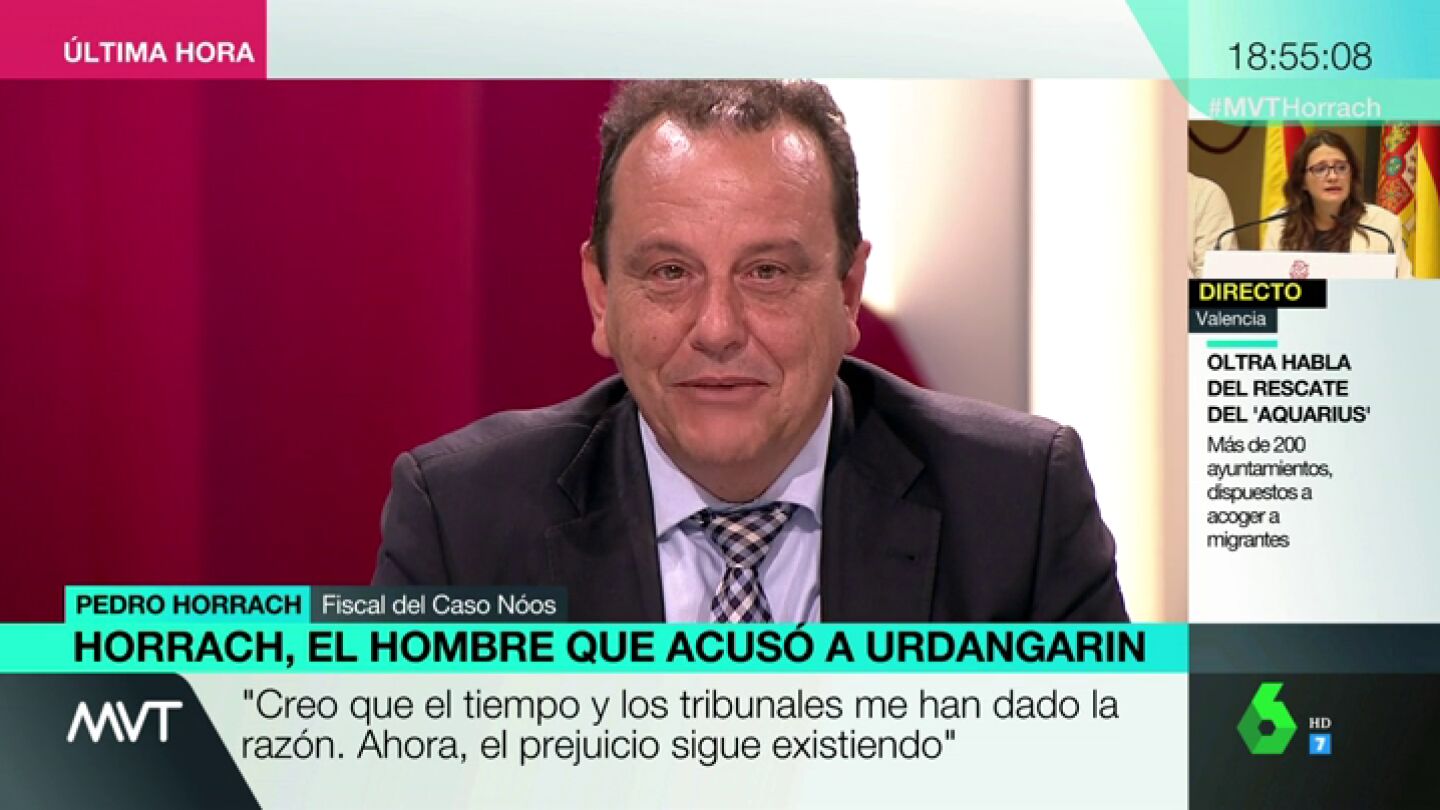 El fiscal Horrach, sobre la infanta Cristina en el 'caso N&oacute;os': "Por su posici&oacute;n fue tratada de forma discriminatoria"