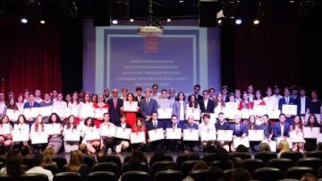 Acto de entrega de los Premios Extraordinarios de Educación de la Comunidad de Madrid