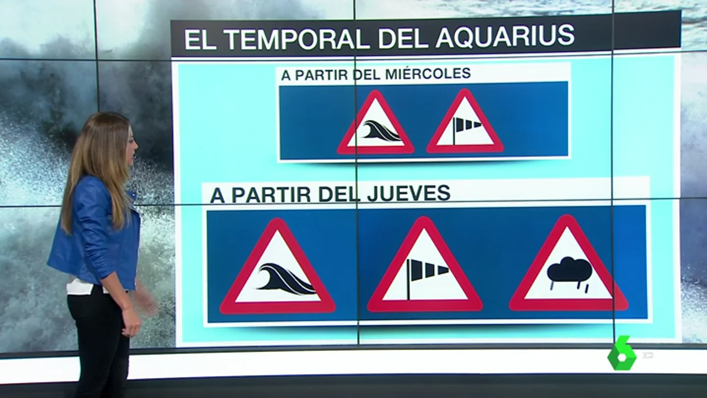 El temporal, otra dura prueba para el Aquarius: su viaje estará lleno de lluvias, viento y fuerte oleaje El temporal, otra dura prueba para el Aquarius: su viaje estará lleno de lluvias, viento y fuerte oleaje
