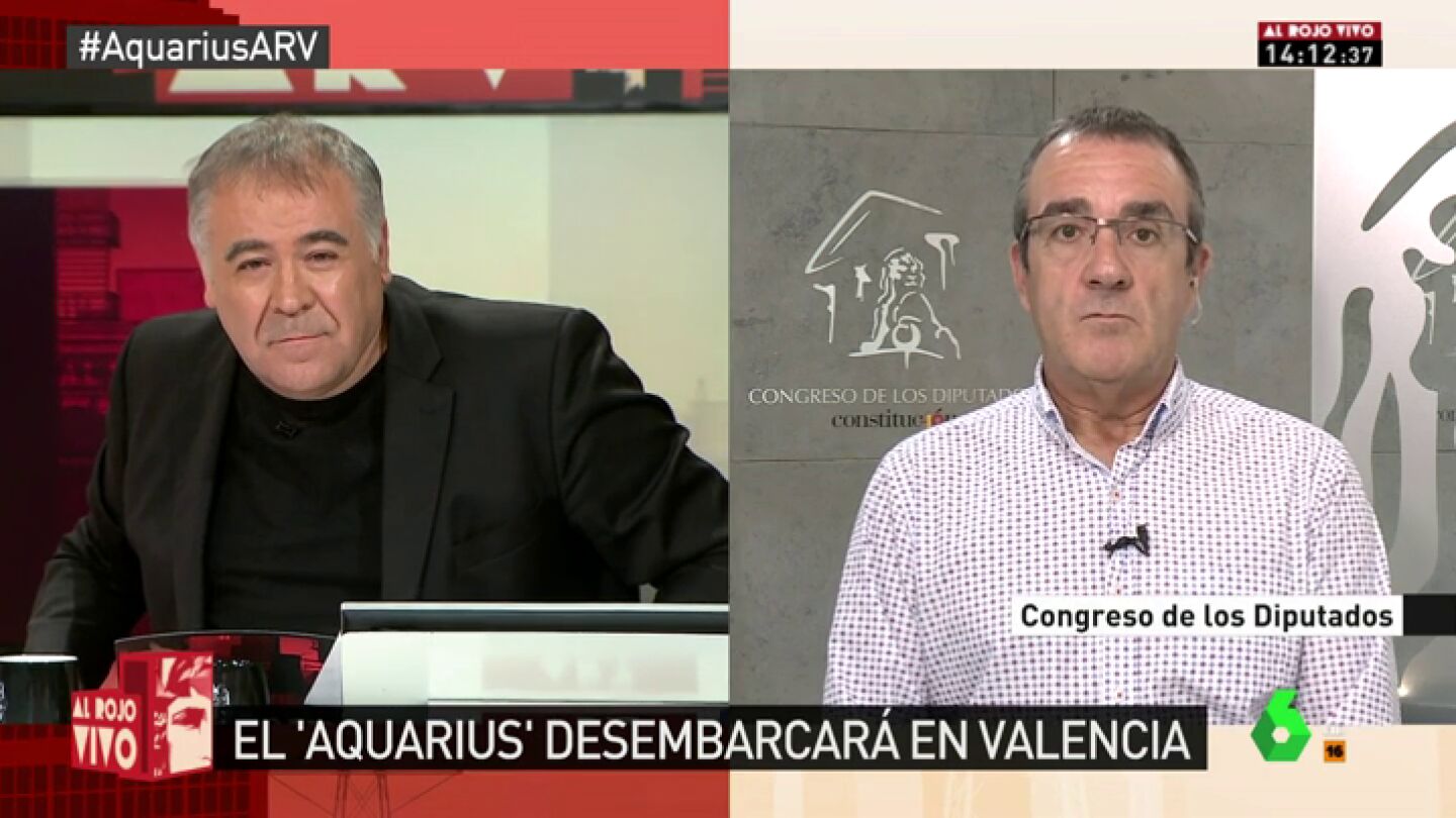 Juan Pedro Yllanes: "Acoger al Aquarius es importante, pero debe acompa&ntilde;arse de un cambio de pol&iacute;ticas de inmigraci&oacute;n"